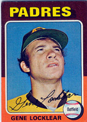 1975 Topps Baseball Cards      013      Gene Locklear RC